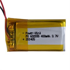 Power-Xtra PX602035 400 mAh Li-Polymer Pil