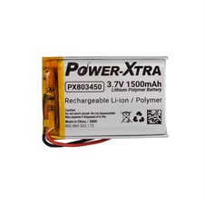 Power-Xtra PX803450 1500 mAh Li-Polymer Pil